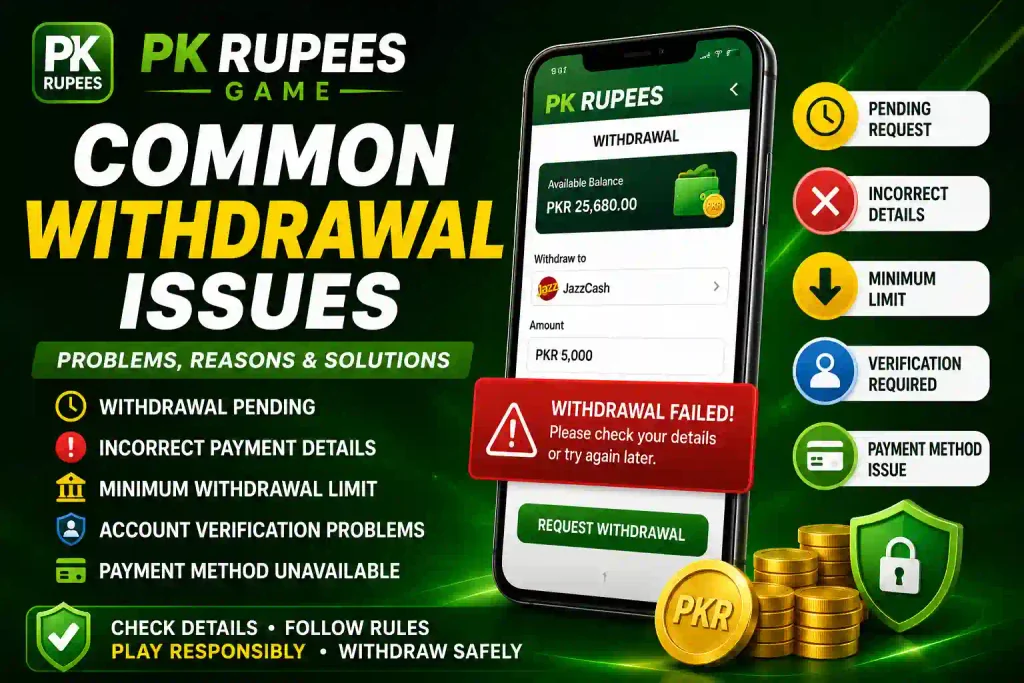 Common Withdrawal Issues